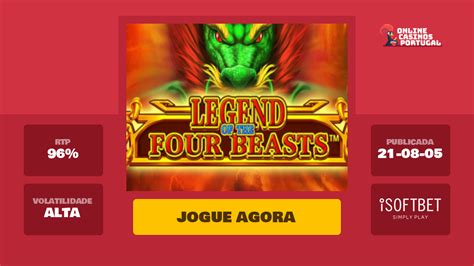 Jogar Legend Of The Four Beasts com Dinheiro Real